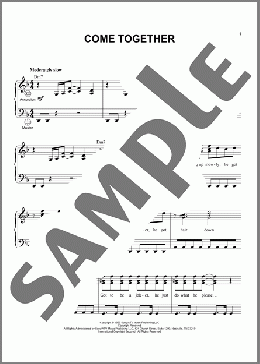 Come Together(The Beatles) 楽譜 その他 ダウンロード