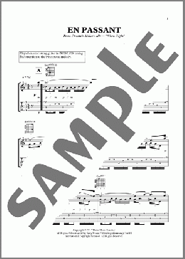 En passant(Dominic Miller) 楽譜 ギター（その他） ダウンロード