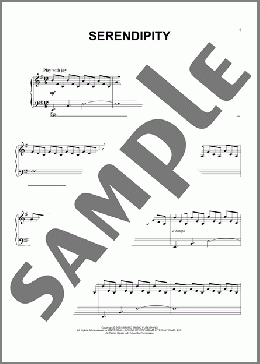 Serendipity(Patrick Hamilton) 楽譜 ピアノ（ソロ） ダウンロード