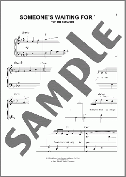 Someone's Waiting For You (from Disney's The Rescuers)(Sammy Fain/Ayn Robbins/Carol Connors) 楽譜 その他 ダウンロード