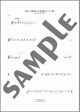The Lord Is Good To Me (from Johnny Appleseed)(Kim Gannon/Walter Kent) 楽譜 その他 ダウンロード