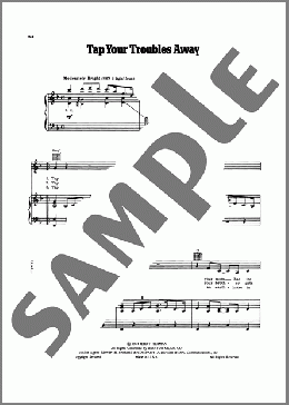 Tap Your Troubles Away (from Mack & Mabel)(Jerry Herman) 楽譜 ピアノ & ボーカル ダウンロード