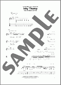 Icky Thump(The White Stripes) 楽譜 ギター（ソロ） ダウンロード