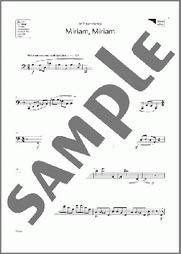 Miriam, Miriam (Grade 6 List B10 from the ABRSM Bassoon syllabus from 2022)(Errollyn Wallen) 楽譜 その他 ダウンロード