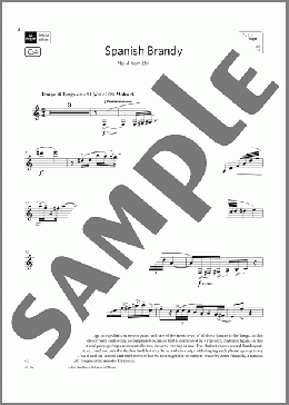 Spanish Brandy (No4 from Ebony & Ivory)(Grade 6 List C4 from the ABRSM Clarinet syllabus from 2022)(Brian Chapple) 楽譜 クラリネット ダウンロード