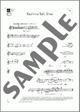 Bauhinia Soft-Shoe (Grade 4 List C3 from the ABRSM Clarinet syllabus from 2022)(Raymond Yiu) 楽譜 クラリネット ダウンロード