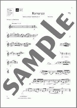 Romanze (from Eine kleine Nachtmusik)  (Grade 4 List B1 from the ABRSM Clarinet syllabus from 2022)(Wolfgang Amadeus Mozart) 楽譜 クラリネット ダウンロード