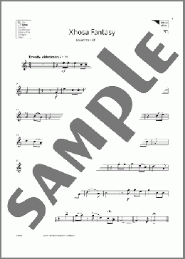 Xhosa Fantasy (Grade 2 List B3 from the ABRSM Saxophone syllabus from 2022)(Bongani Ndodana-Breen) 楽譜 ソプラノサックス（ソロ） ダウンロード