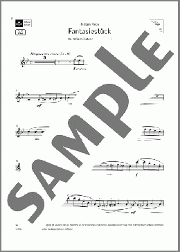 Fantasiestuck (No. 4 from Fantasiestucke) (Grade 6 List B2 ABRSM Clarinet syllabus from 2022)(Niels Wilhelm Gade) 楽譜 クラリネット ダウンロード
