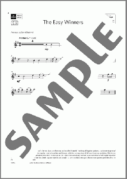 The Easy Winners  (Grade 1 List C5 from the ABRSM Flute syllabus from 2022)(Scott Joplin) 楽譜 フルート ダウンロード