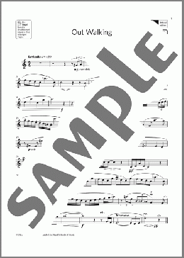 Out Walking (Grade 5 List B3 from the ABRSM Flute syllabus from 2022)(Errollyn Wallen) 楽譜 フルート ダウンロード