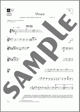 Vivace (from Sonata in B minor, Op.1 No.9)(Grade 5 List A1 from the ABRSM Flute syllabus from 2022)(George Frideric Handel) 楽譜 フルート ダウンロード