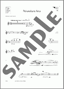 Pokarekare Ana  (Grade 3 List B3 from the ABRSM Flute syllabus from 2022)(attrib. P. H. Tomoana/Trad. Maori) 楽譜 フルート ダウンロード