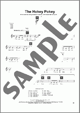 The Hokey Pokey(Tafft Baker/Larry LaPrise/Charles P. Macak) 楽譜 その他 ダウンロード