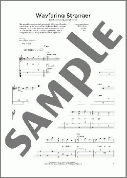 Wayfaring Stranger(Southern American Folk Hymn) 楽譜 その他 ダウンロード