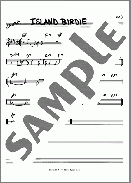 Island Birdie(McCoy Tyner) 楽譜 その他 ダウンロード