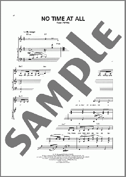 No Time At All (from Pippin)(Stephen Schwartz) 楽譜 ピアノ & ボーカル ダウンロード