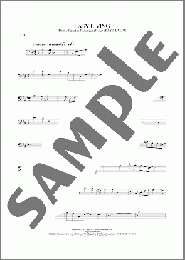 Easy Living(Billie Holiday) 楽譜 チェロ ダウンロード