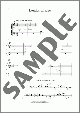 London Bridge (arr. Dennis Alexander)(Traditional) 楽譜 ピアノ（ソロ） ダウンロード
