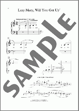 Lazy Mary, Will You Get Up? (arr. Dennis Alexander)(Traditional) 楽譜 ピアノ（ソロ） ダウンロード