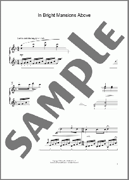 In Bright Mansions Above (arr. Artina McCain)(African-American Spiritual) 楽譜 ピアノ（ソロ） ダウンロード