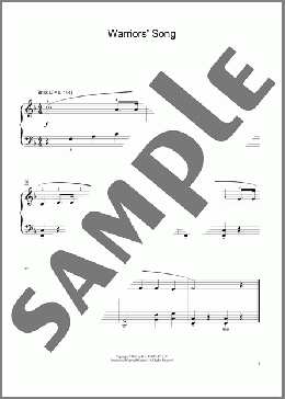 Warriors' Song (arr. Artina McCain)(African American Folk Song) 楽譜 ピアノ（ソロ） ダウンロード