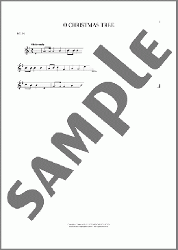 O Christmas Tree(Traditional German Carol) 楽譜 その他 ダウンロード
