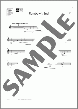 Rainbow's End (Grade 1 List B3 from the ABRSM Clarinet syllabus from 2022)(Althea Talbot-Howard) 楽譜 クラリネット ダウンロード