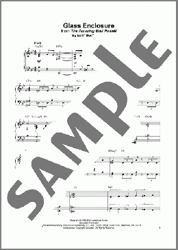 Glass Enclosure(Bud Powell) 楽譜 ピアノ（ソロ） ダウンロード