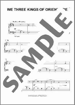 We Three Kings Of Orient Are (arr. Phillip Keveren)(John H. Hopkins, Jr.) 楽譜 その他 ダウンロード