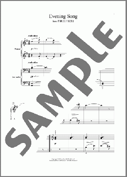 Evening Song (From Three Pieces)(Cornelius Gurlitt) 楽譜 ピアノ（連弾） ダウンロード
