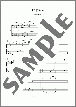 Bagatelle(Franz Wohlfarht) 楽譜 ピアノ（連弾） ダウンロード