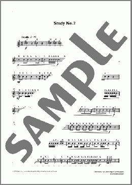 Study No.2  from Graded Music for Snare Drum, Book I(Alwyn Green/Ian Wright/Kevin Hathway/Ian Wright, Alwyn Green and Kevin Hathaway) 楽譜 その他 ダウンロード