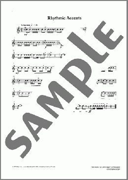 Rhythmic Accents from Graded Music for Snare Drum, Book II(Ian Wright/Kevin Hathway/Ian Wright and Kevin Hathaway) 楽譜 その他 ダウンロード