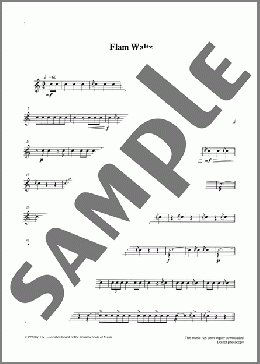 Flam Waltz from Graded Music for Snare Drum, Book II(Ian Wright/Kevin Hathway/Ian Wright and Kevin Hathaway) 楽譜 その他 ダウンロード