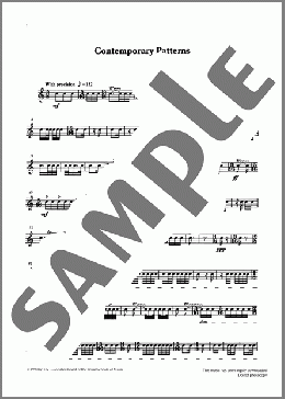 Contemporary Patterns from Graded Music for Snare Drum, Book IV(Ian Wright/Kevin Hathway/Ian Wright and Kevin Hathaway) 楽譜 その他 ダウンロード