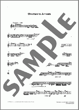 Overture to Accents from Graded Music for Snare Drum, Book IV(Ian Wright/Kevin Hathway/Ian Wright and Kevin Hathaway) 楽譜 その他 ダウンロード