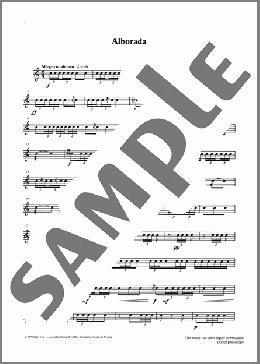 Alborada from Graded Music for Snare Drum, Book III(Ian Wright/Kevin Hathway/Ian Wright and Kevin Hathaway) 楽譜 その他 ダウンロード
