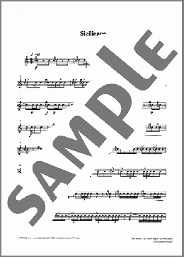 Sicilienne from Graded Music for Snare Drum, Book IV(Ian Wright/Kevin Hathway/Ian Wright and Kevin Hathaway) 楽譜 その他 ダウンロード