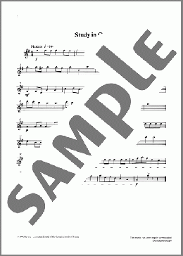 Study in G from Graded Music for Tuned Percussion, Book I(Ian Wright and Kevin Hathaway) 楽譜 その他 ダウンロード