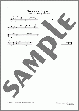 Poor wandr'ing one from Graded Music for Tuned Percussion, Book I(Arthur Sullivan) 楽譜 その他 ダウンロード