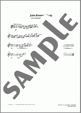 John Brown's Body from Graded Music for Tuned Percussion, Book I(Trad. American) 楽譜 その他 ダウンロード