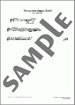 Put up your dagger, Jamie (score&part)  from Graded Music for Tuned Percussion, Book II(Trad. Scottish) 楽譜 その他 ダウンロード