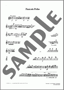 Pizzicato Polka (score&part) from Graded Music for Tuned Percussion, Book II(Johann Strauss II) 楽譜 その他 ダウンロード