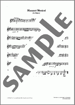 Moment Musical from Graded Music for Tuned Percussion, Book III(Franz Schubert) 楽譜 その他 ダウンロード