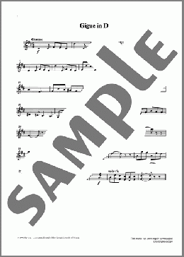 Gigue in D from Graded Music for Tuned Percussion, Book II(J. N. Hummel) 楽譜 その他 ダウンロード