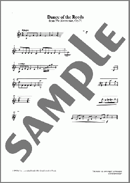 Dance of the Reeds from Graded Music for Tuned Percussion, Book II(Pyotr Il'yich Tchaikovsky) 楽譜 その他 ダウンロード