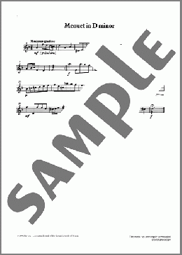 Menuet in D minor from Graded Music for Tuned Percussion, Book II(J. S. Bach) 楽譜 その他 ダウンロード