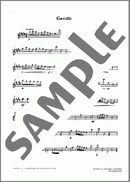 Gavotte from Graded Music for Tuned Percussion, Book II(F. J Gossec) 楽譜 その他 ダウンロード