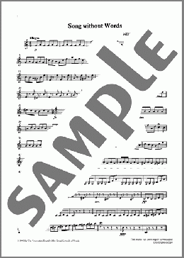 Song without Words from Graded Music for Tuned Percussion, Book III(Felix Mendelssohn) 楽譜 その他 ダウンロード